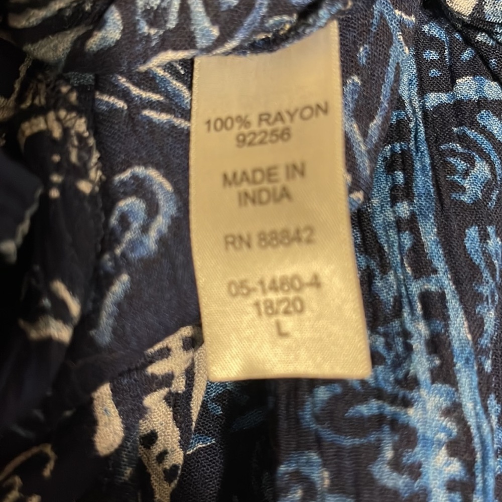 Woman Within NWOT maxi dress,sz.L(18-20) - Picture 4 of 4